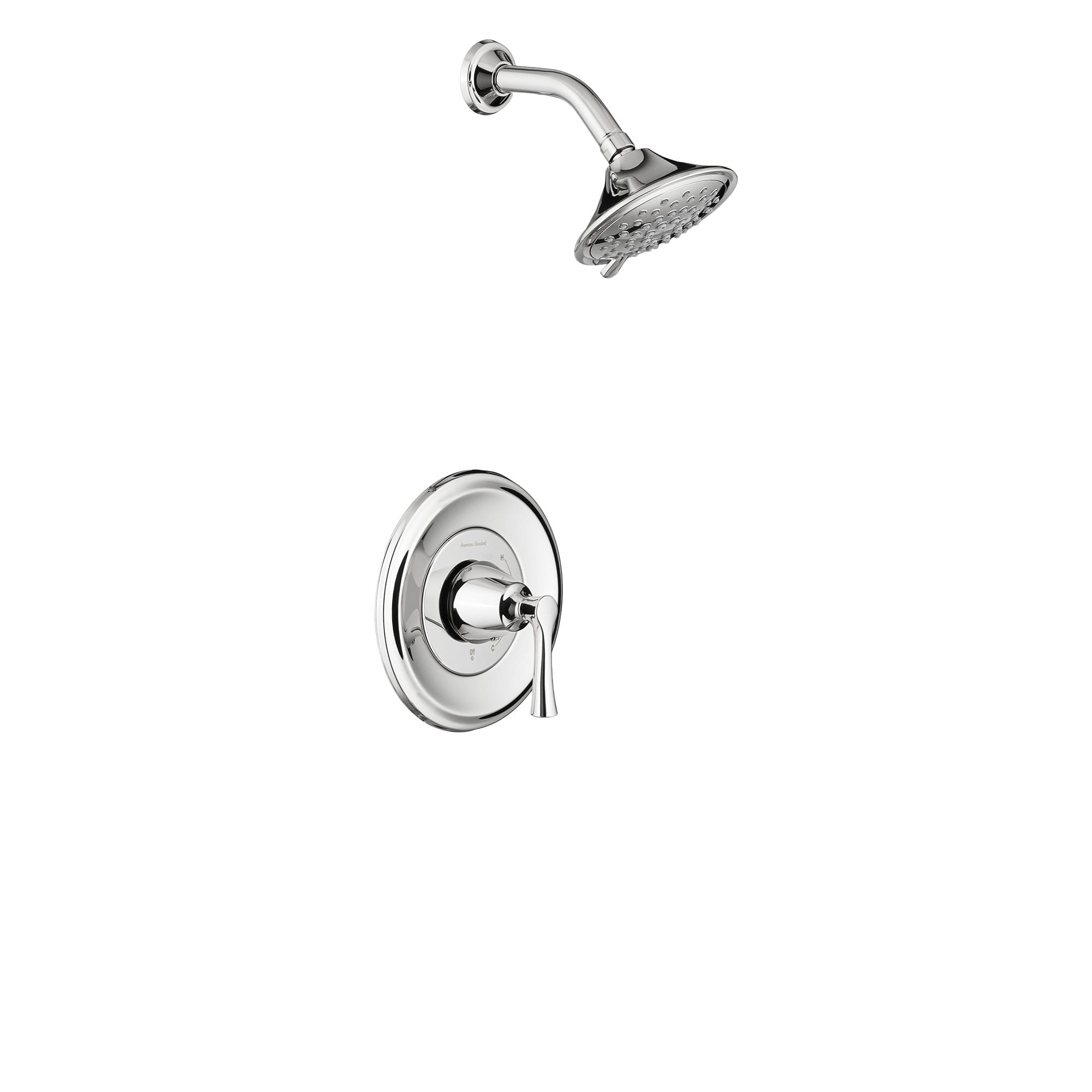 Estate 1.75 GPM Shower Trim Kit with Water-Saving Showerhead and Lever Handle